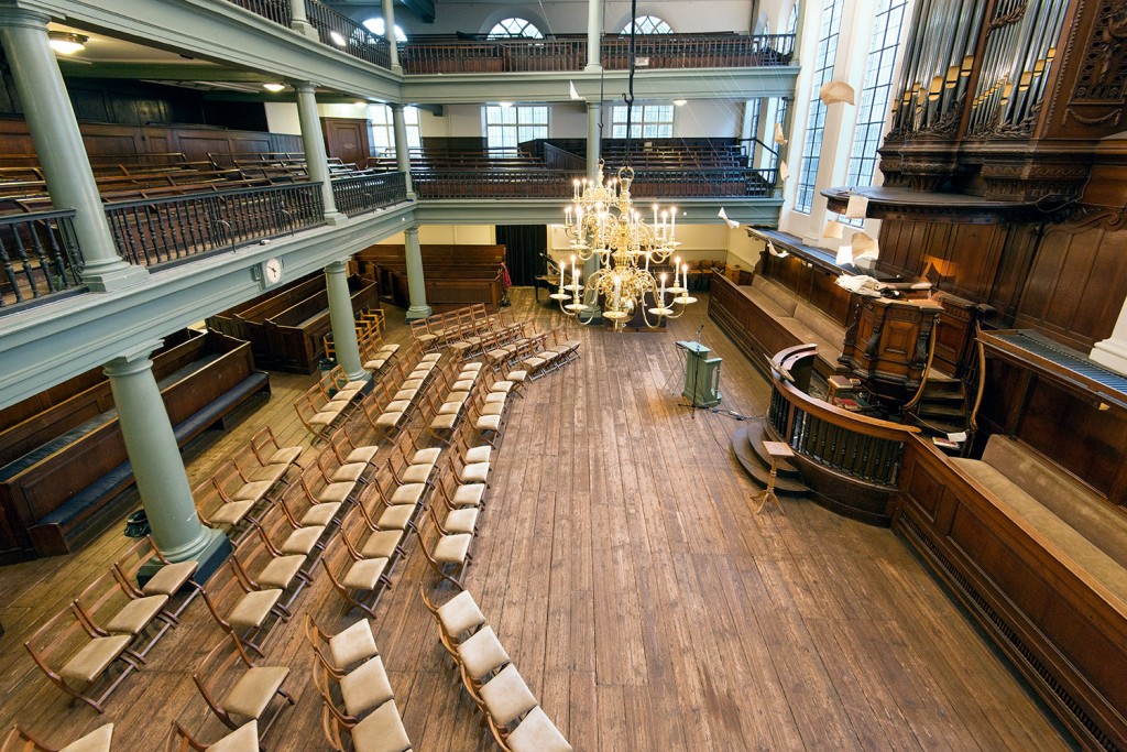 Singelkerk - Doopsgezinde Gemeente Amsterdam. foto en © Yvonne Witte